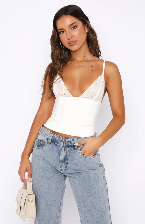 ISABELLE | LACE TOP