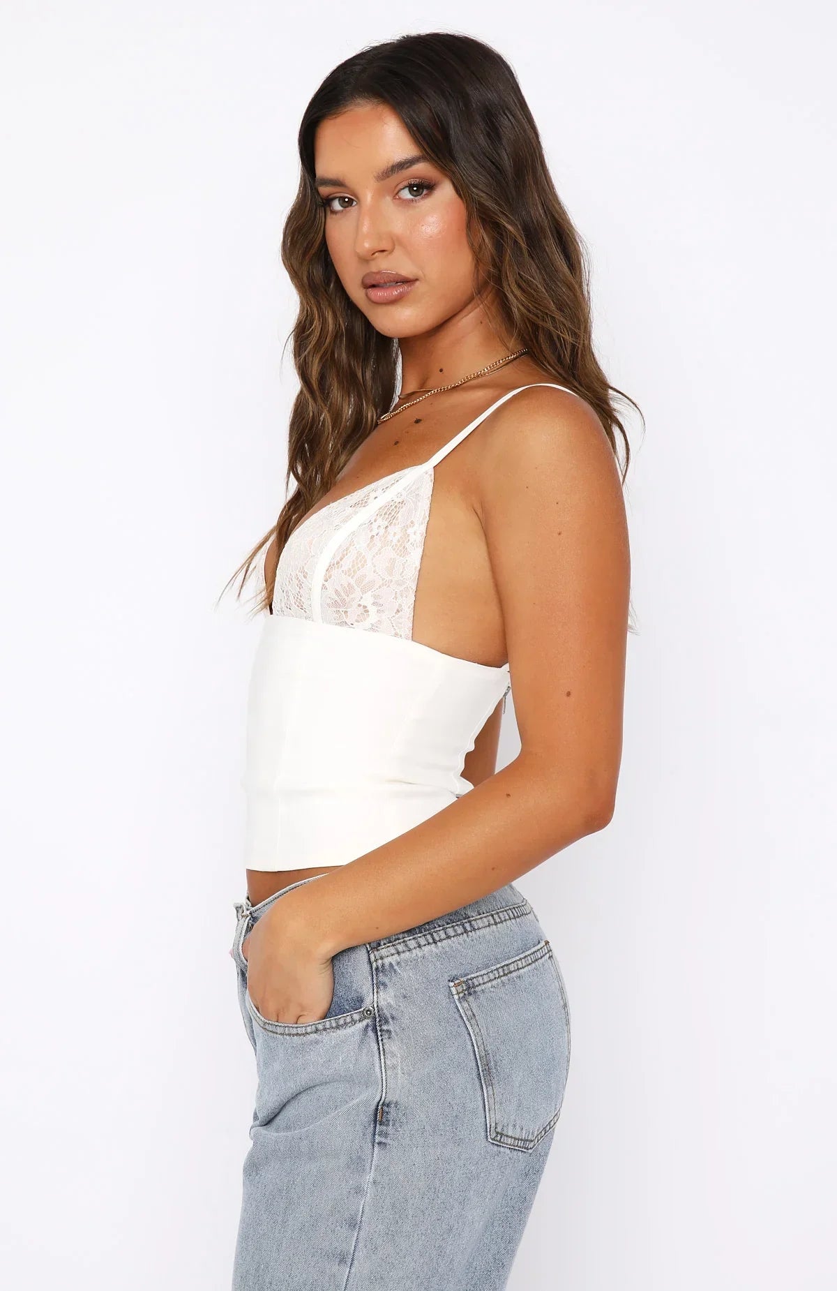 ISABELLE | LACE TOP