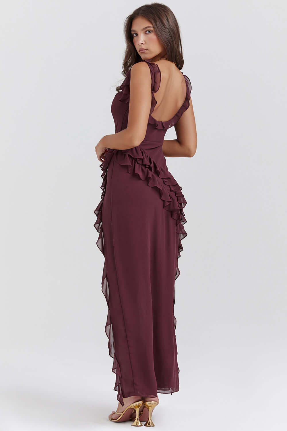 Milla | Stringy Selvedge Maxi Dress