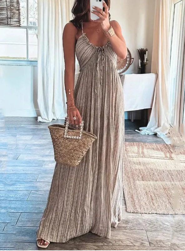 Jane | Maxi Halter Dress