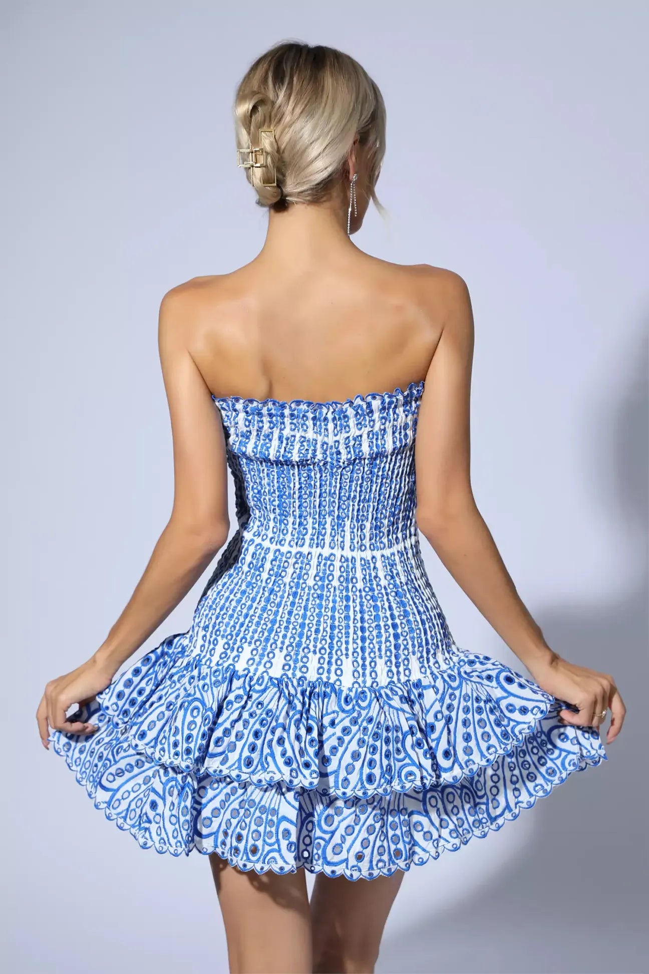 Elisa | Ruffled Mini Dress