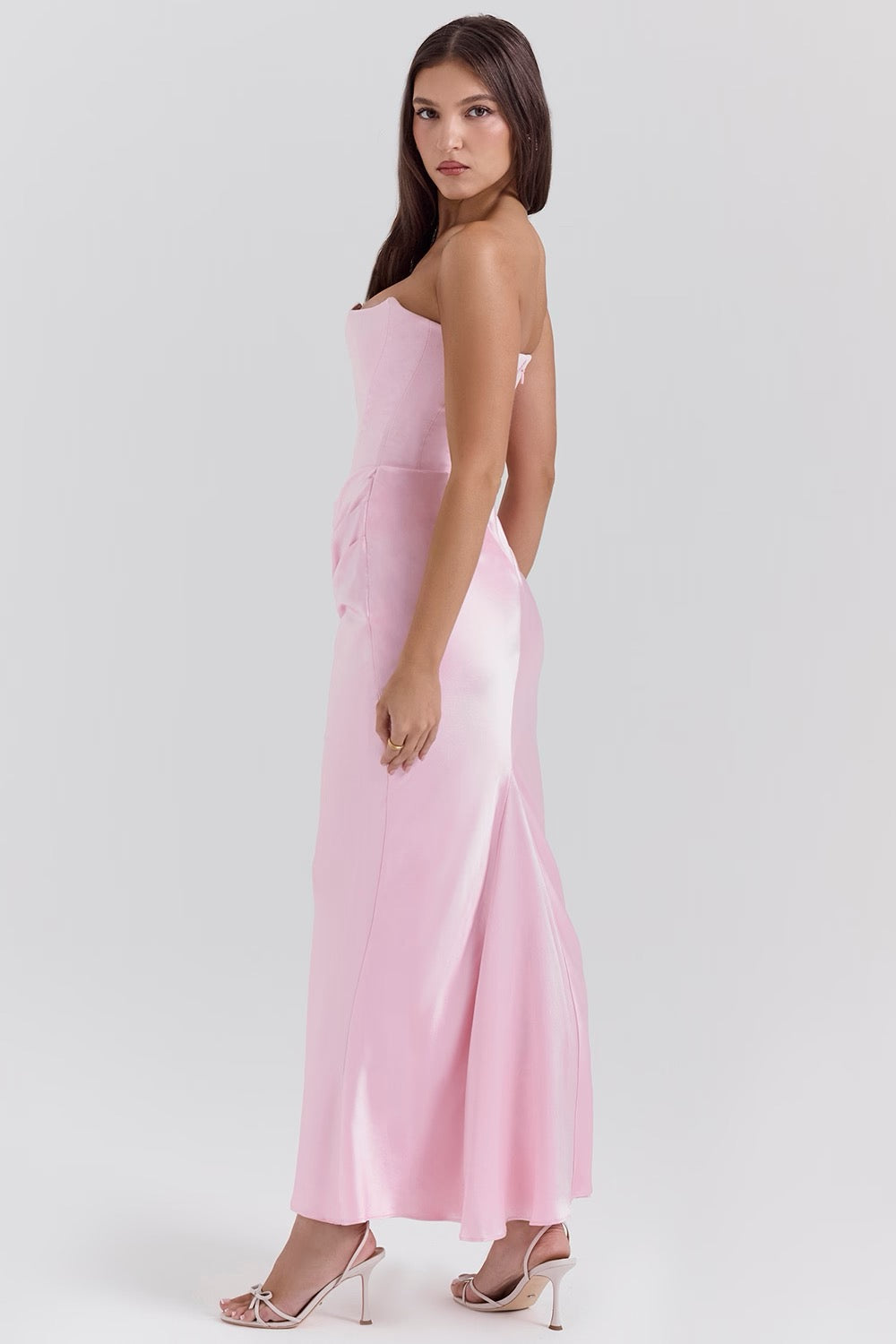 LAURE | STRAPLESS EVENING DRESS