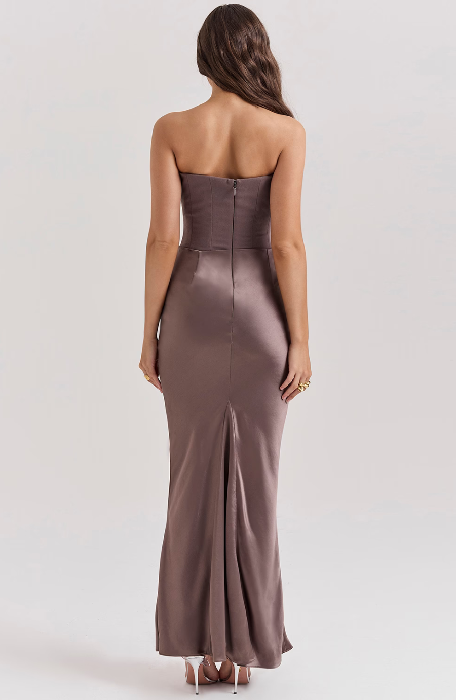 LAURE | STRAPLESS EVENING DRESS