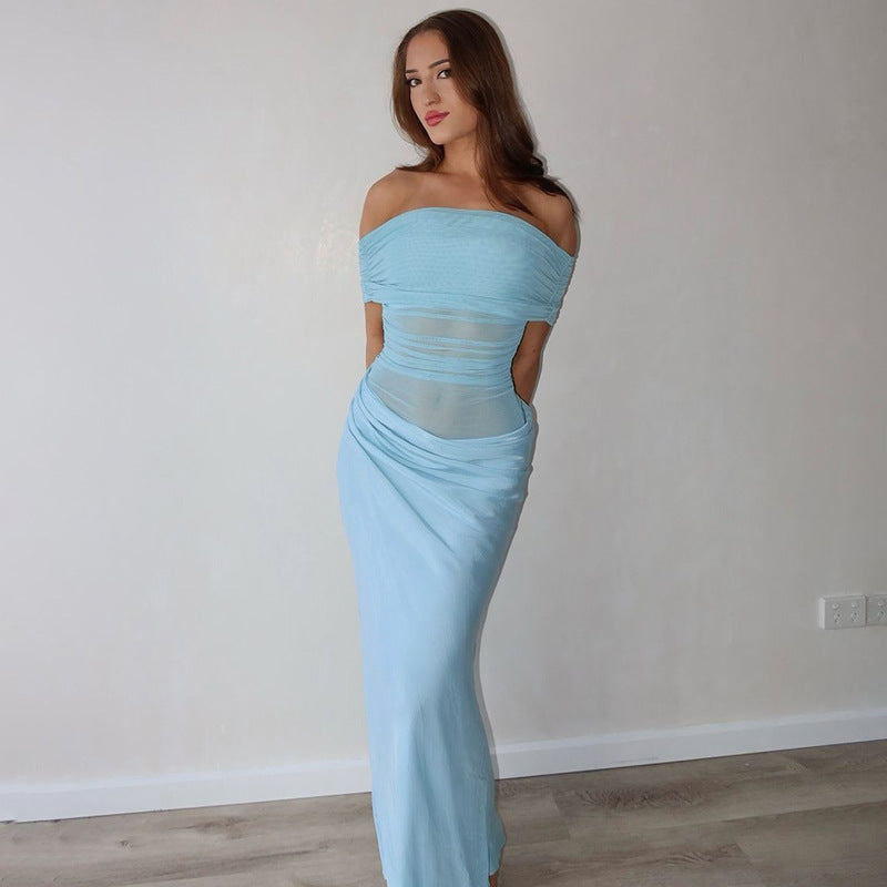 Alma | Asymmetrical Fold Dress