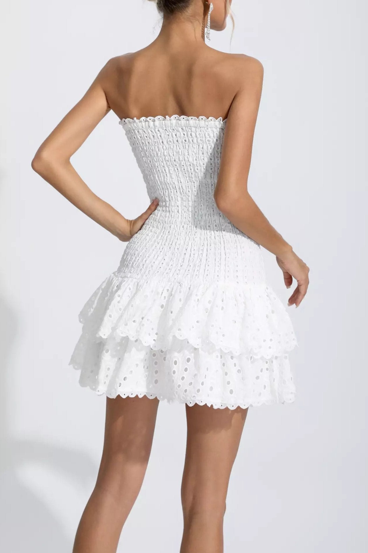 Elisa | Ruffled Mini Dress