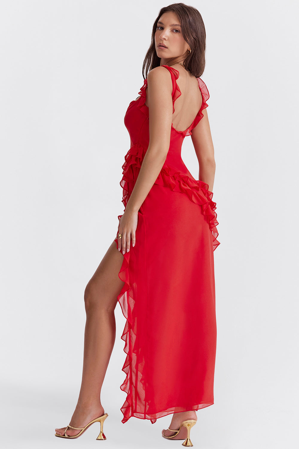 Milla | Stringy Selvedge Maxi Dress