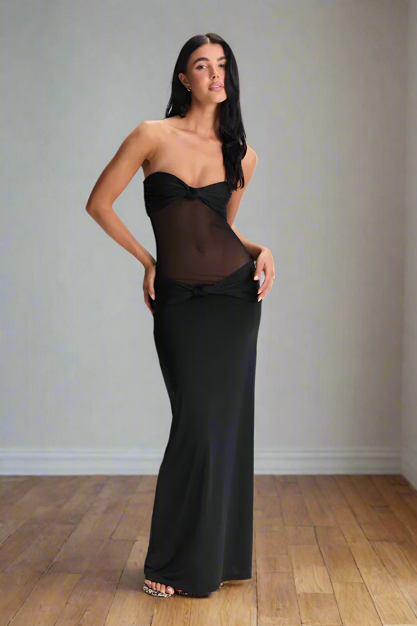 Lissa | Slim Fit Mesh Dress