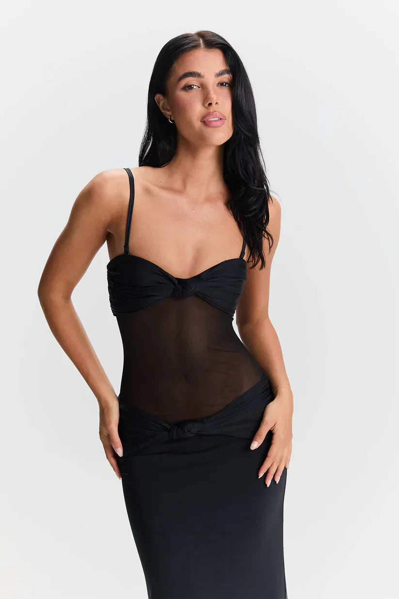 Lissa | Slim Fit Mesh Dress