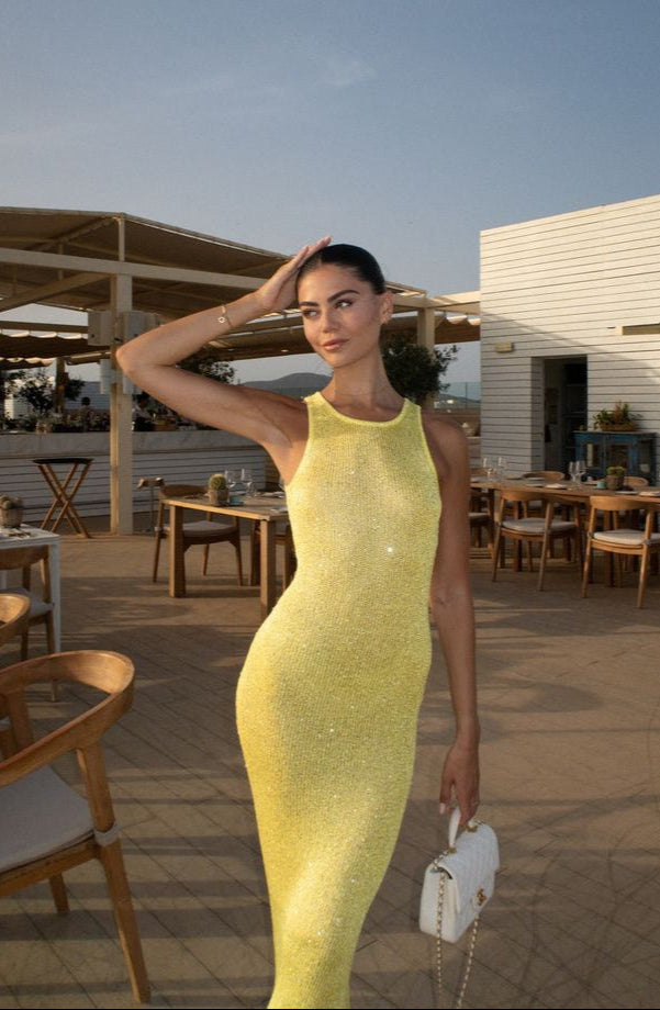 MAUDE | SEQUIN BODYCON DRESS